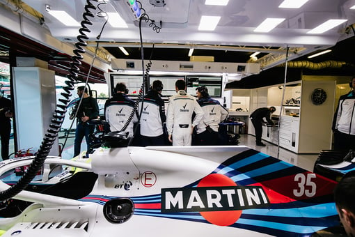 Geospatial Insight build visual intelligence solutions with Williams Martini Racing